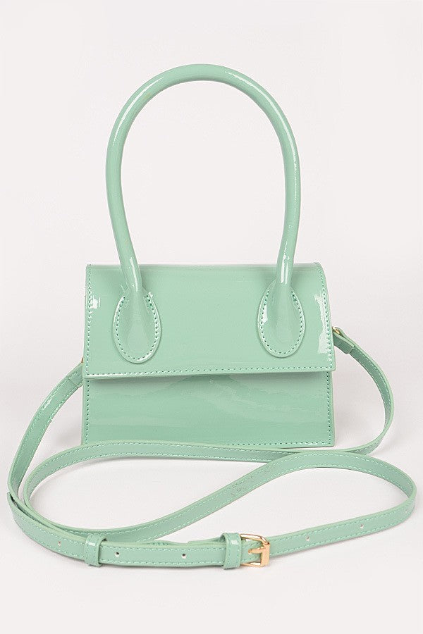Designer Girl Crossbody Bag | Mint Green