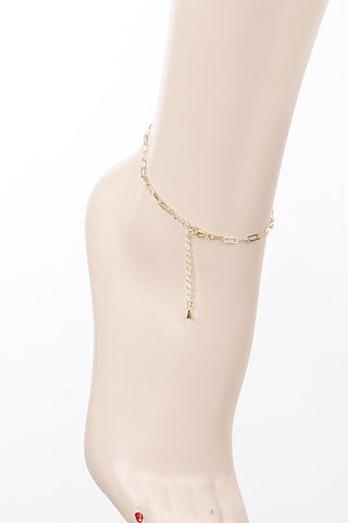 Situationship Chain Link Anklet | Gold