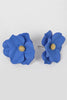 Floral Diva Earrings | Blue