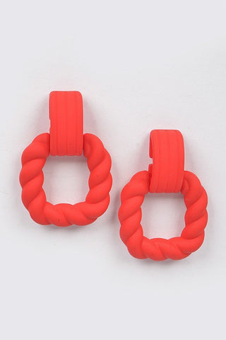 Dream Girl Earrings | Red