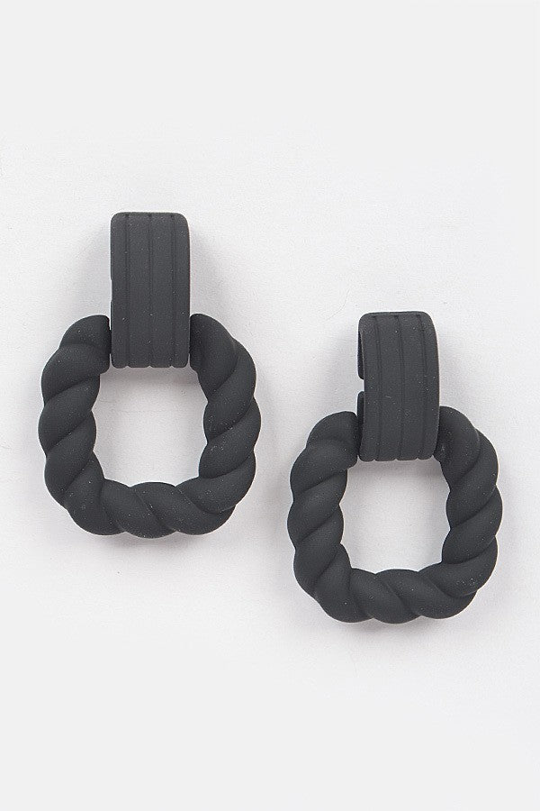 Dream Girl Earrings | Black