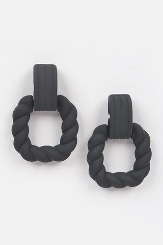 Dream Girl Earrings | Black