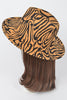 Animal Kingdom Fedora Hat | Brown Zebra