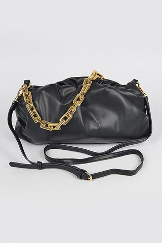 Such A Vibe Slouchy Purse | Black