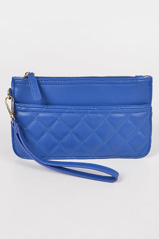 Good to Go Quilted Wallet | Blue