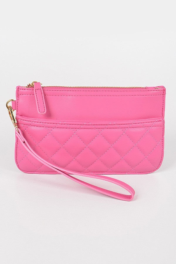 Good to Go Quilted Wallet | Pink