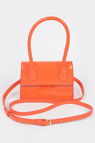 Designer Girl Crossbody Bag | Orange