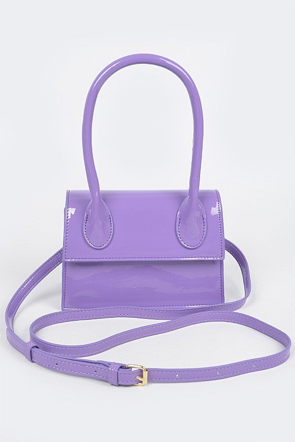 Designer Girl Crossbody Bag | Purple