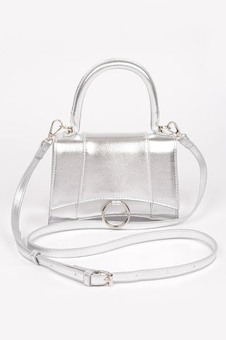Elsi Crossbody Bag | Silver