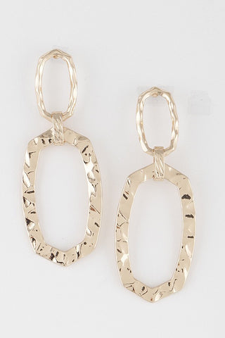 Audrey Drop Earrings | Gold