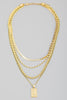 So Pretty Layered Necklace | Gold