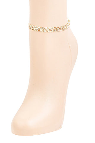 Night Queen Anklet | Gold